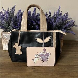 Radley London Small Purse w  Blush Card 
Holder 2 PC Set